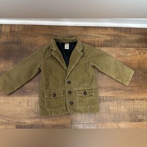 Gymboree Kids Khaki Corduroy Blazer xs 3/4